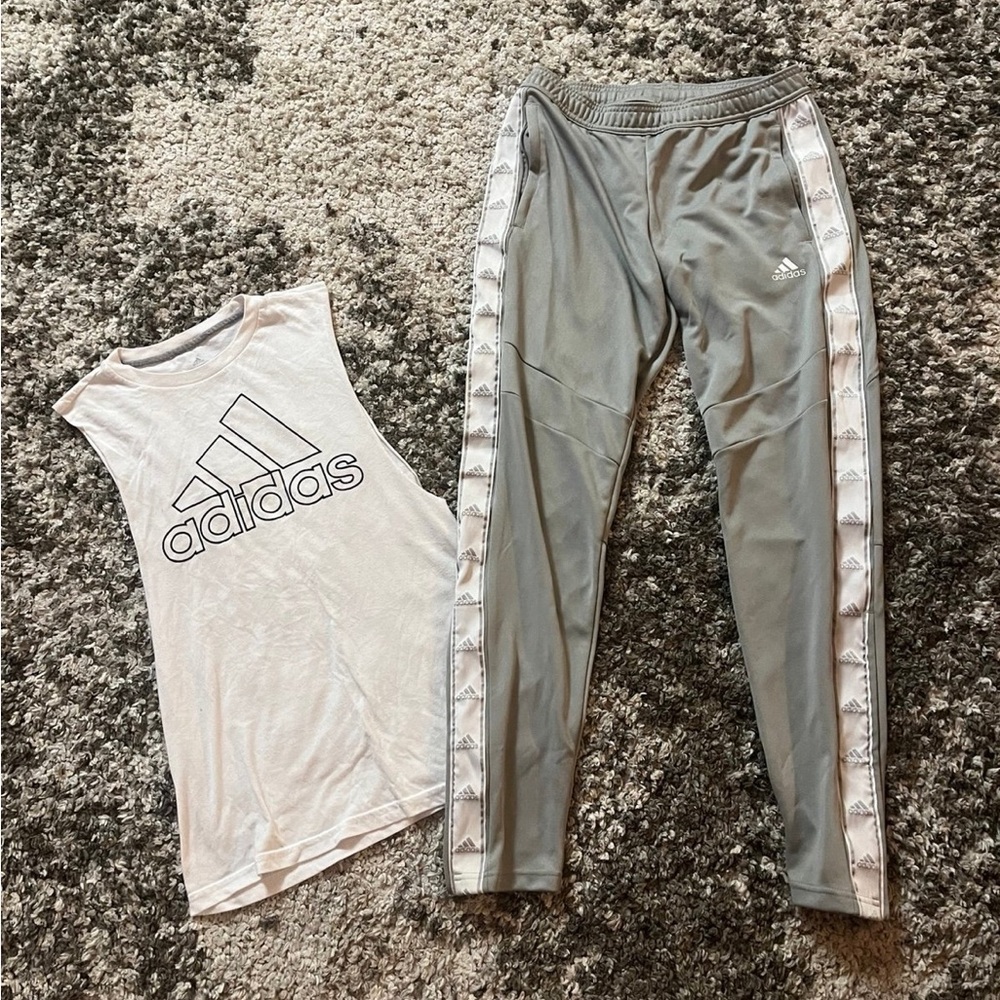 Adidas Soccer Pants & Top Bundle